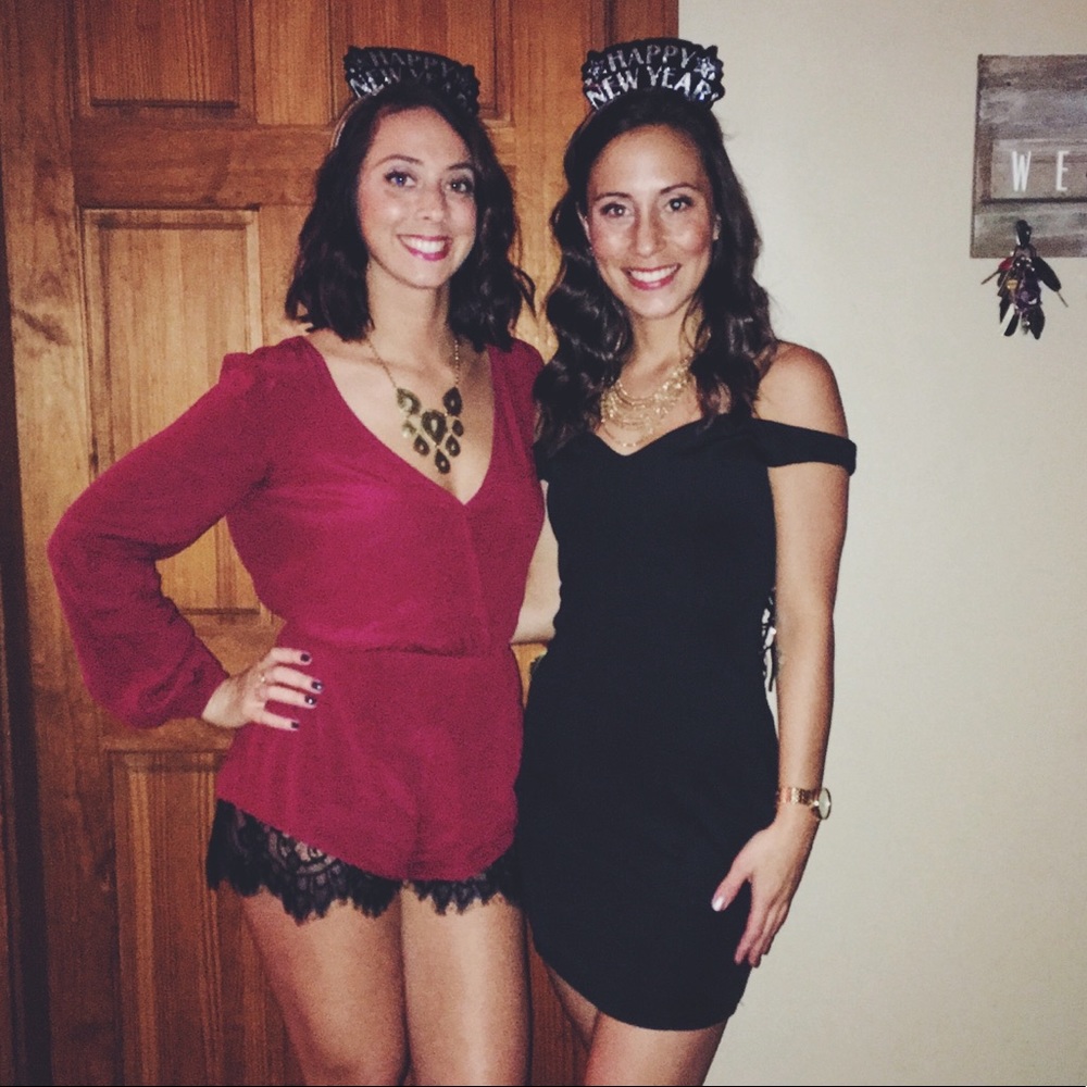 Black Off Shoulder Mini Dress